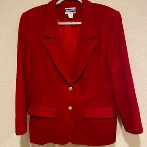Pendleton Classic Red Blazer